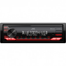 Автомагнітола JVC KD-X282BT USB, Bluetooth, 1 Din, підсвічування Red