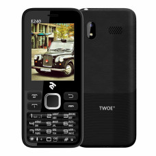 Мобильный телефон 2E E240, Black, Dual Sim (Mini-SIM), 2G, 2.4'' (TN, 240x320, 64000 цветов), 32Mb, microSD, 0.3 Mp со вспышкой, FM-радио, Bluetooth, microUSB, 1800 mAh Li-Ion, 70 г (708744071132)