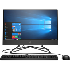 Моноблок HP 200 G4, Black, 21.5" LED (1920x1080) IPS, Core i3-10110U (2x2.1-4.1 GHz), 8Gb DDR4, 256Gb SSD, UHD Graphics, DVD-RW, Web, DOS, клавиатура + мышь (2B429EA)