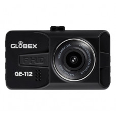 Автомобильный видеорегистратор Globex GE-112 3", 1 камера, 1920x1080 (30 fps), угол обзора 140°, запись звука, MicroSD, AV in/out, mini HDMI, USB, аккумулятор встроенный 240mAh (GE-112)