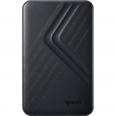 Внешний жесткий диск 1Tb Apacer AC236, Black, 2.5", USB 3.1 (AP1TBAC236B-1)