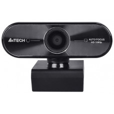 Web камера A4Tech PK-940HA, Black, 2Mp, 1920x1080/30 fps, микрофон, автофокус, USB 2.0, винтовое крепление 1/4" под штатив, стеклянная линза с защитой от пыли, 2 м (PK-940HA)